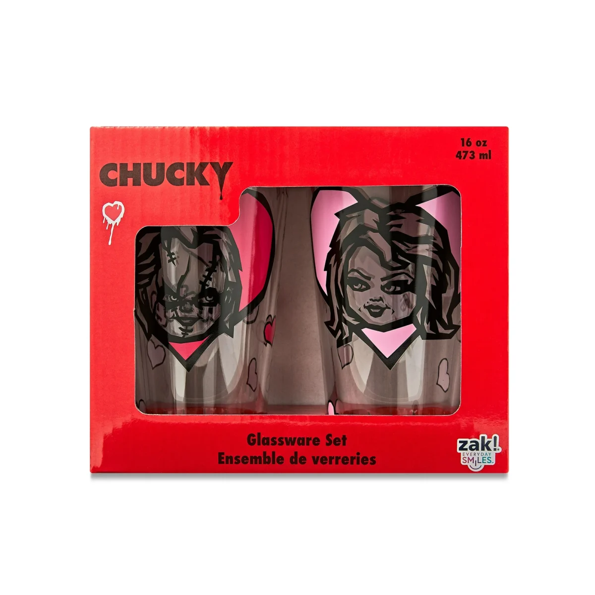 Chucky & Tiffany Vasos de Cristal - Image 2