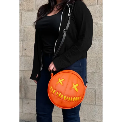 Trick r Treat Sam O Lantern Lit Bolsa (Amarilla) - Image 3