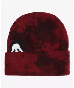 GhostFace Asomándose Gorro Rojo Lavado