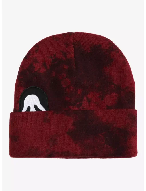 GhostFace Asomándose Gorro Rojo Lavado