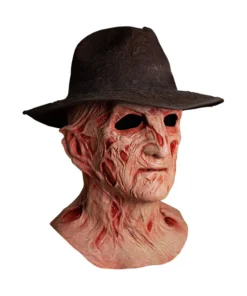 Alternative view of Mascara The Dream Master Deluxe Freddy Krueger con Fedora sombrero