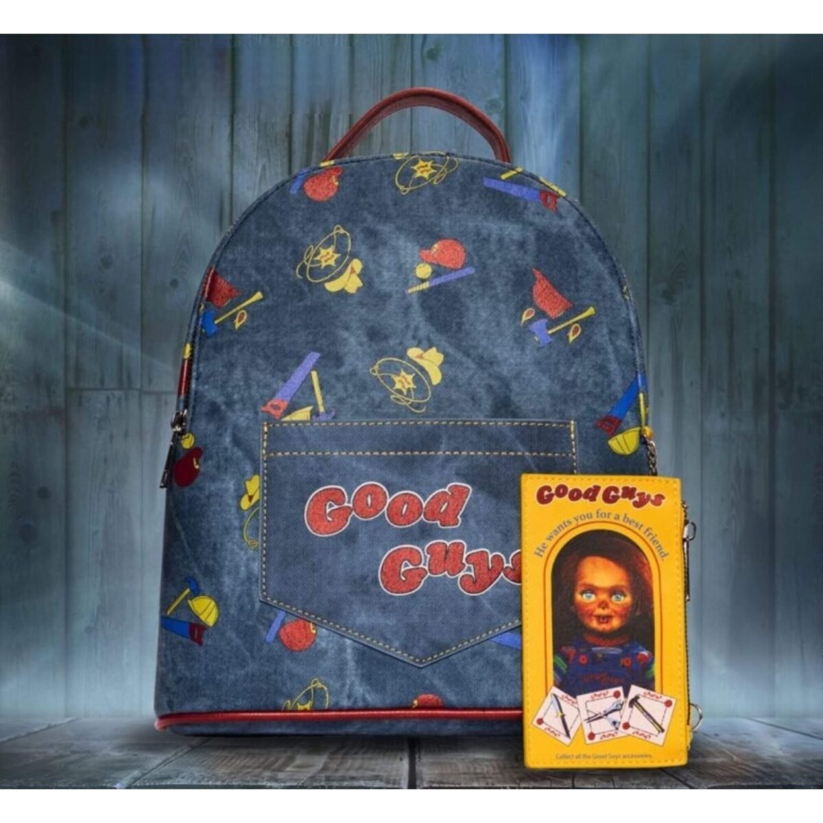 Chucky Mini Mochila Con Monedero Desmontable