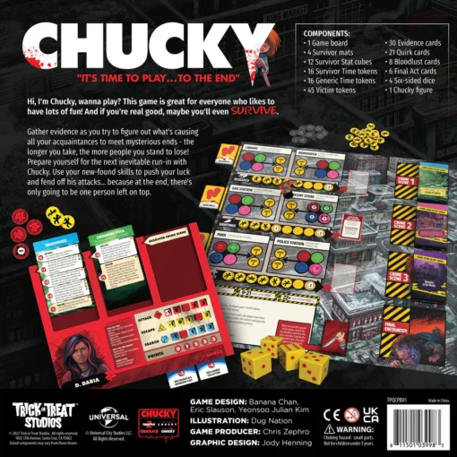 Juego de Mesa Chucky It's Time To Play... To The End - Image 5