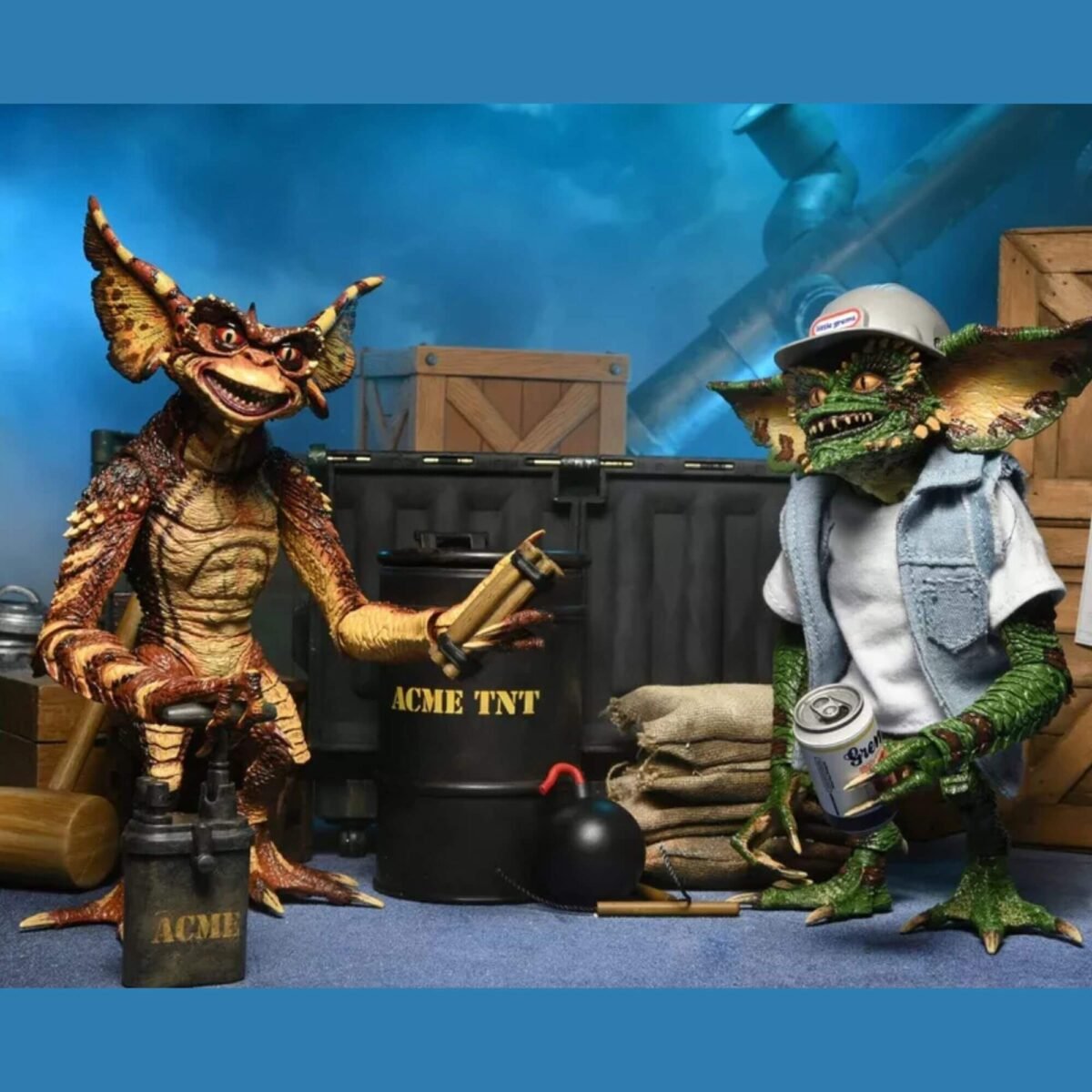 Gremlins 2 Demolition Gremlin Figura de Acción a Escala 7″ Paquete de 2 NECA
