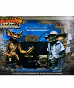 Gremlins 2 Demolition Gremlin Figura de Acción a Escala 7″ Paquete de 2 NECA
