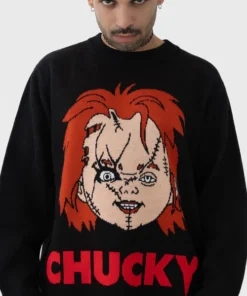 Alternative view of Chucky I Like To Be Hugged - Sueter
