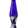 Glitter Morado Oscuro de Hada Lampara Lava