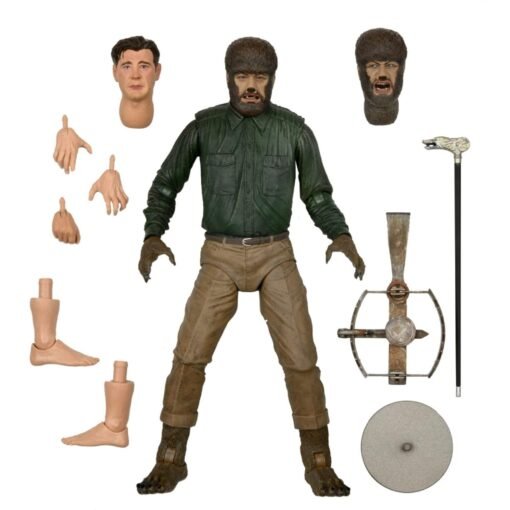 Ultimate Wolf Man (Color) -​ Figura Escala 7" NECA