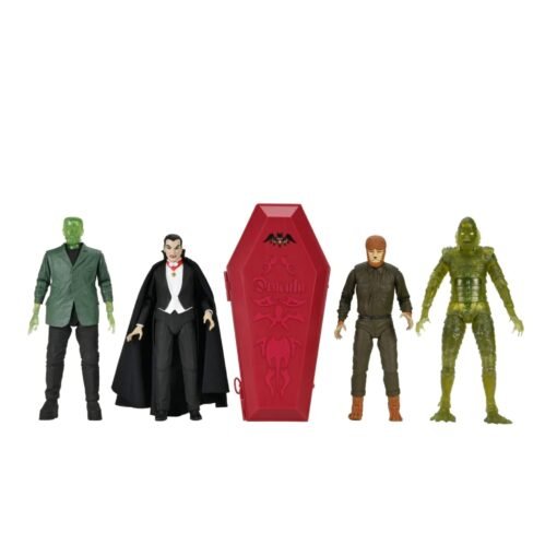Figuras de Acción a escala 7" 4 pack universal monsters