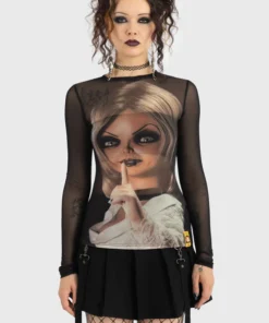 You're a Doll Mesh Top - Tiffany
