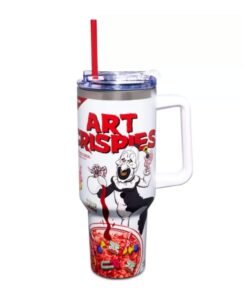 Art Crispies Vaso Termico con Popote 40oz / 1.183lts