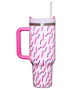 Pink Bloody Butcher Knife Vaso Termico con Agarradera 40oz / 1.183lts