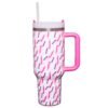 Pink Bloody Butcher Knife Vaso Termico Con Agarradera