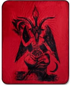 Baphomet Frazada Roja