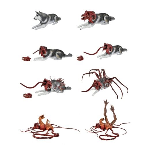 The Thing Deluxe Ultimate Dog Creature -​ Figura Escala 7" NECA