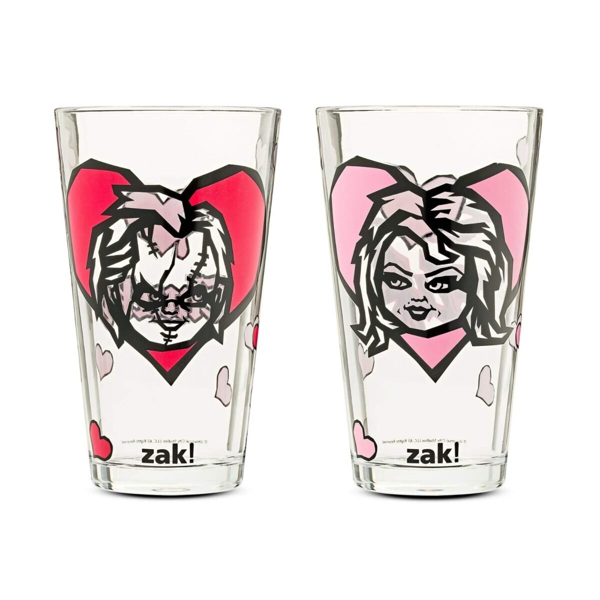 Chucky & Tiffany Vasos de Cristal