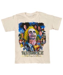 Beetlejuice Con Personajes - Playera
