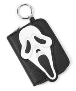 GhostFace Cartera con Cierre Brilla en la Oscuridad