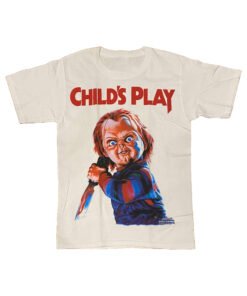 Chucky con Cuchillo en Sangre - Playera