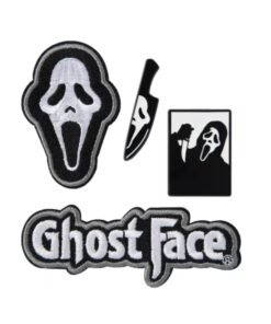 Conjunto de Parches y Pines GhostFace