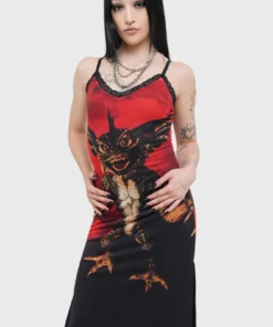 Gremlin Mohawk Mesh Vestido KILLSTAR