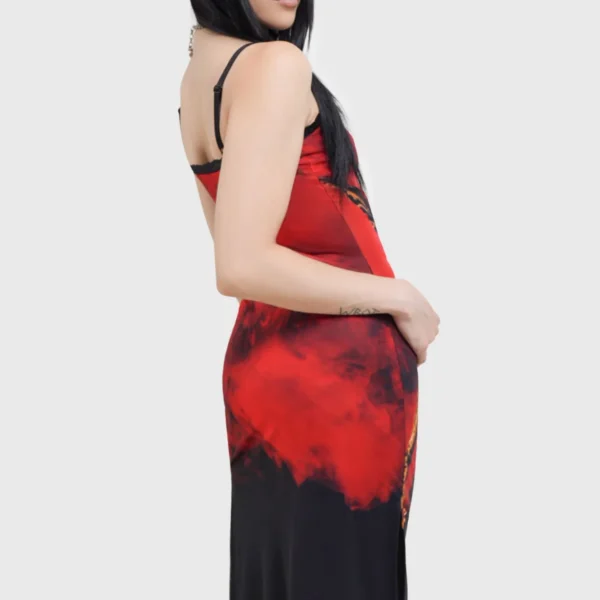 Gremlin Mohawk Mesh Vestido KILLSTAR