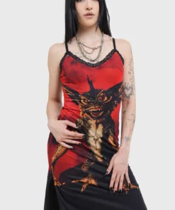Gremlin Mohawk Mesh Vestido KILLSTAR