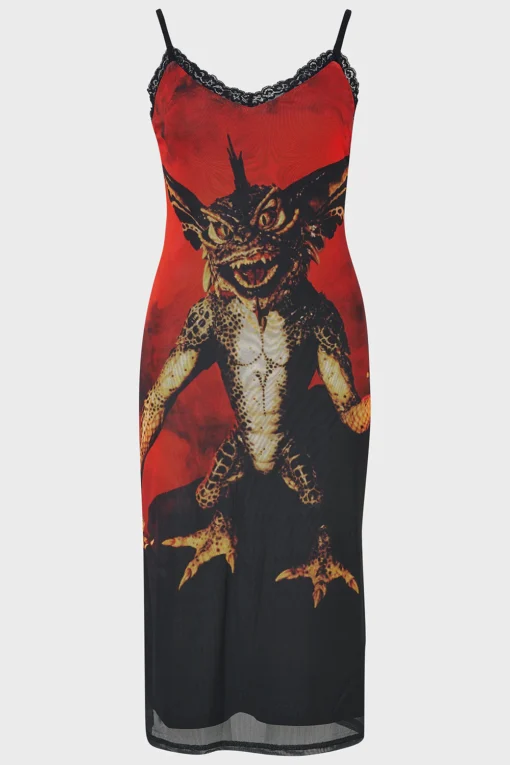 Gremlin Mohawk Mesh Vestido KILLSTAR