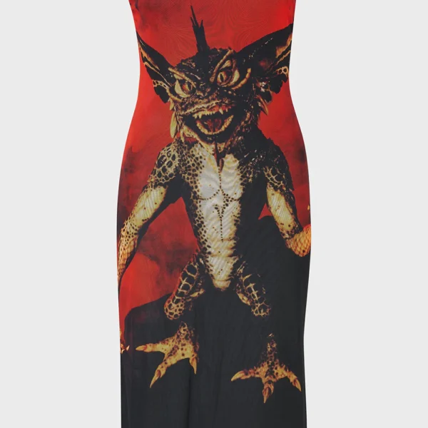 Gremlin Mohawk Mesh Vestido KILLSTAR