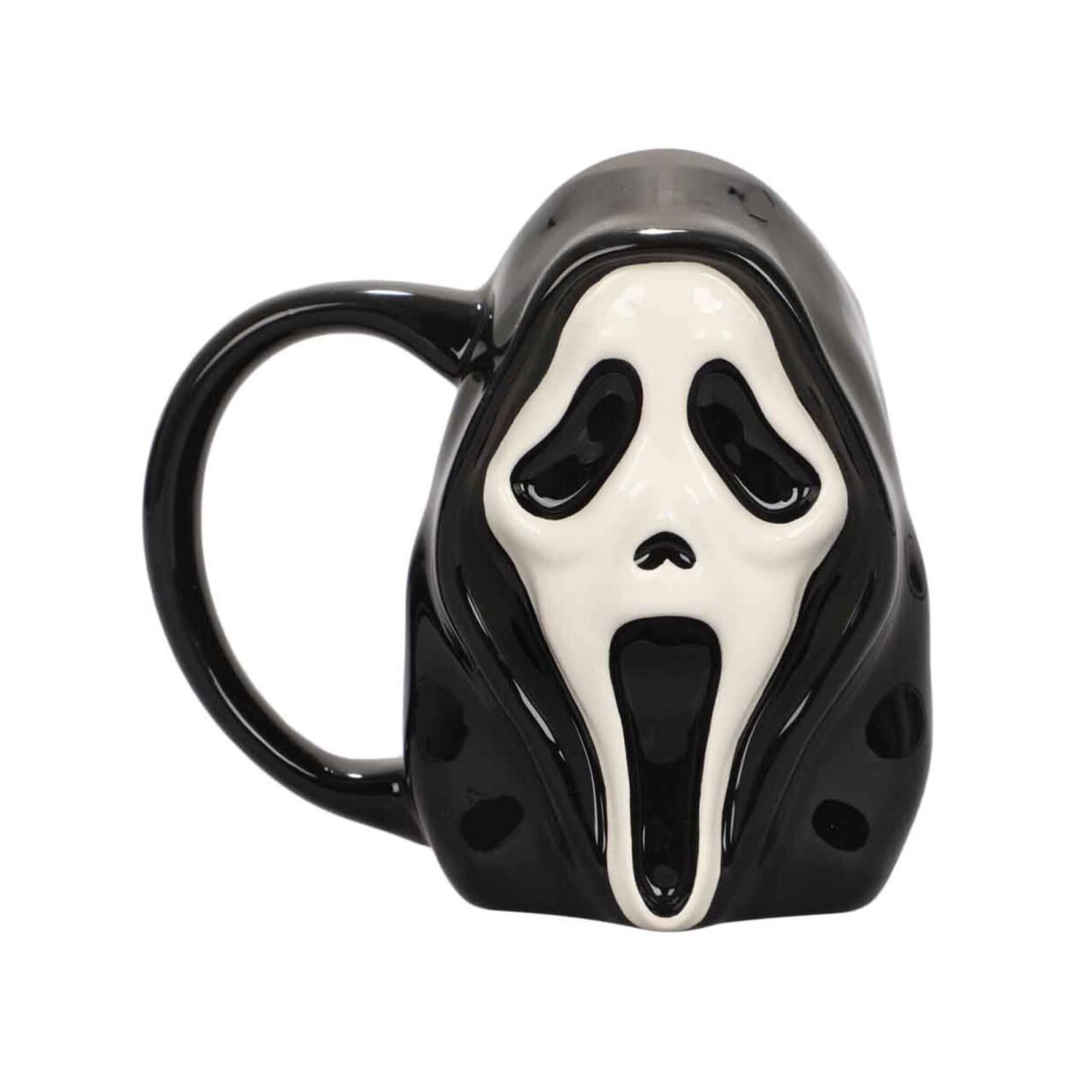 GhostFace Taza Cerámica Esculpida 16oz./473.18ml aprox.