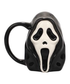 GhostFace Taza Cerámica Esculpida 16oz./473.18ml aprox.