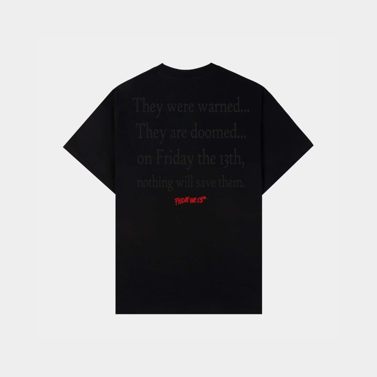 Friday The 13th Warning - Playera SHOE PALACE