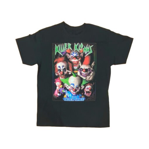 Killer Klowns from Outer Space - Playera Negra
