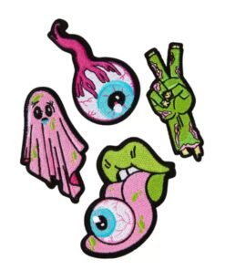 Zombies - Parches Paquete de 4
