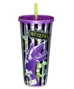 Beetlejuice Worm Vaso con Popote