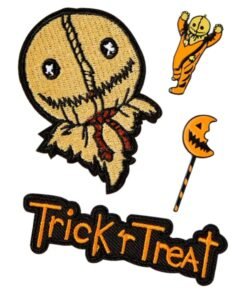 Conjunto de Pines y Parches de Sam - Trick 'r Treat
