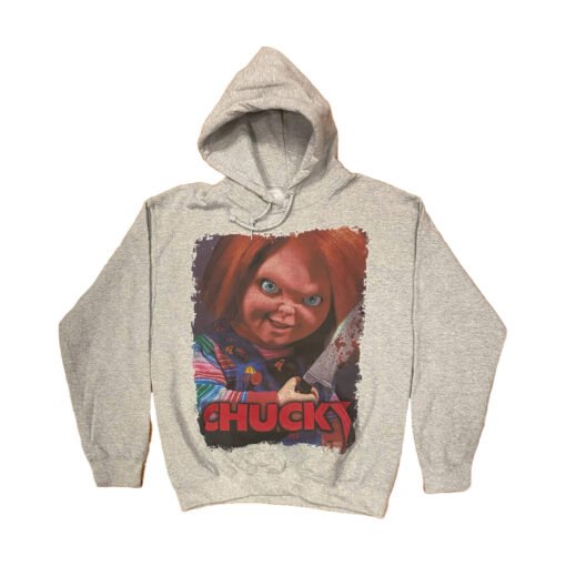 Chucky Childs Play Cuchillo Lleno de Sangre - Sudadera Con Gorro