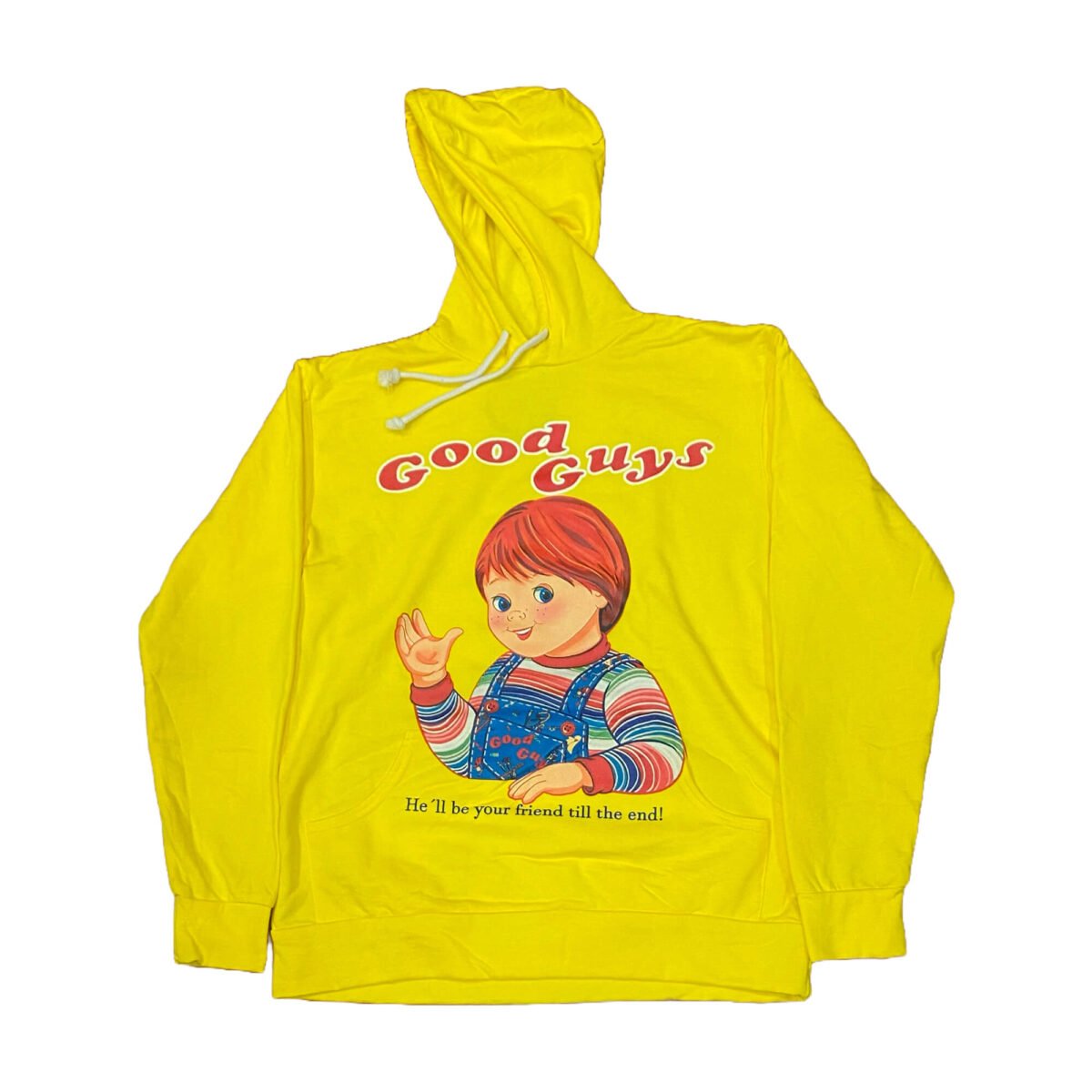 Chucky Childs Play - Sudadera Amarilla Con Gorro