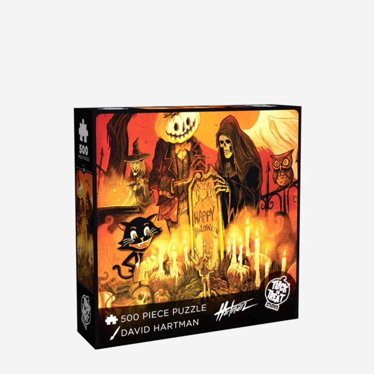 Rompecabezas Halloween en el Cementerio