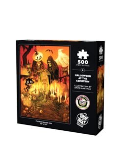 Rompecabezas Halloween en el Cementerio