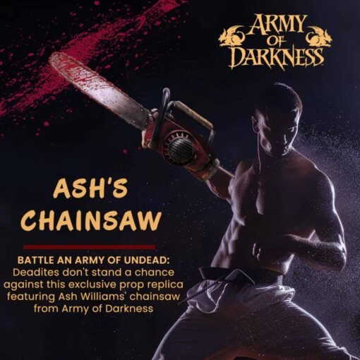 Réplica de la Motosierra de Ash – Army of Darkness a Escala 1:1 - Image 4