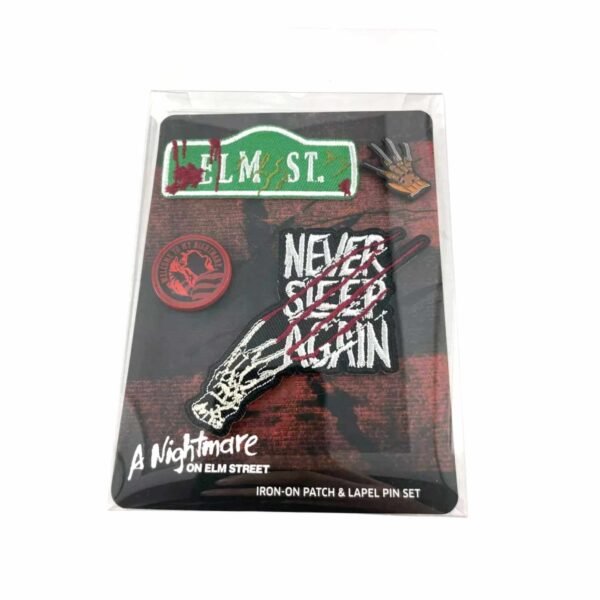 A Nightmare On Elm Street - Conjunto de Parches y Pines