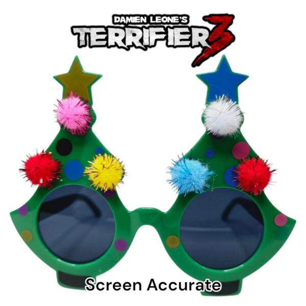 Terrifier 3 Arbol De Navidad - Lentes Utileria