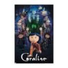 Coraline y personajes - Poster