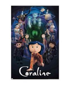 Coraline y personajes - Poster
