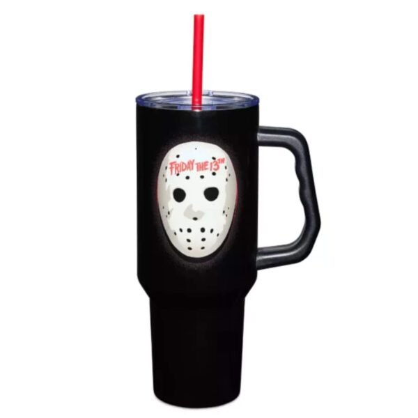 Jason Voorhees Vaso Termico con Popote
