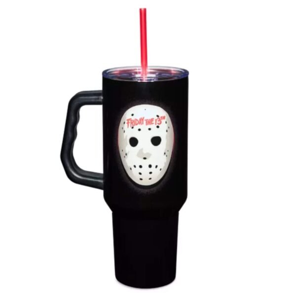 Jason Voorhees Vaso Termico con Popote