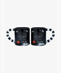 Alternative view of The Nightmare Before Christmas Jack y Sally Set De Tazas