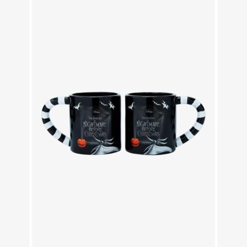 The Nightmare Before Christmas Jack y Sally Set De Tazas - Image 2