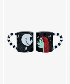 The Nightmare Before Christmas Jack y Sally Set De Tazas
